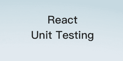 React Unit Test with Jest 單元測試